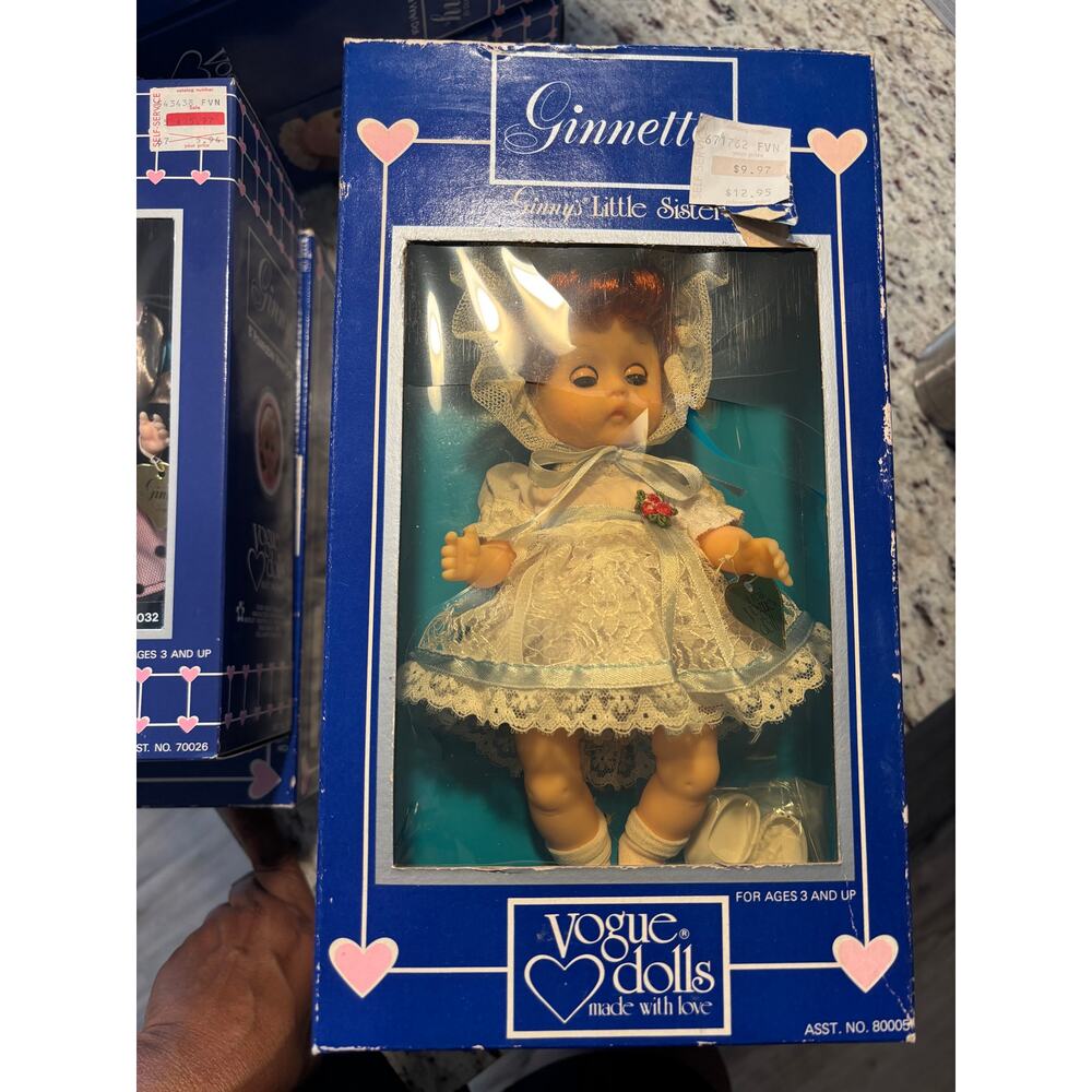 Vogue Ginny's Little Sister Doll - Ginnette 8 inch Poseable  - Communion Edition